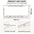 thumbnail image 3 of Cartoon Christmas License Plate Frame - 2 Pack Universal Stainless Steel License Plate Holder with Screws & Chrome Caps, 2 Holes Car License Plate Cover for US Vehicles Home Decor, 3 of 7