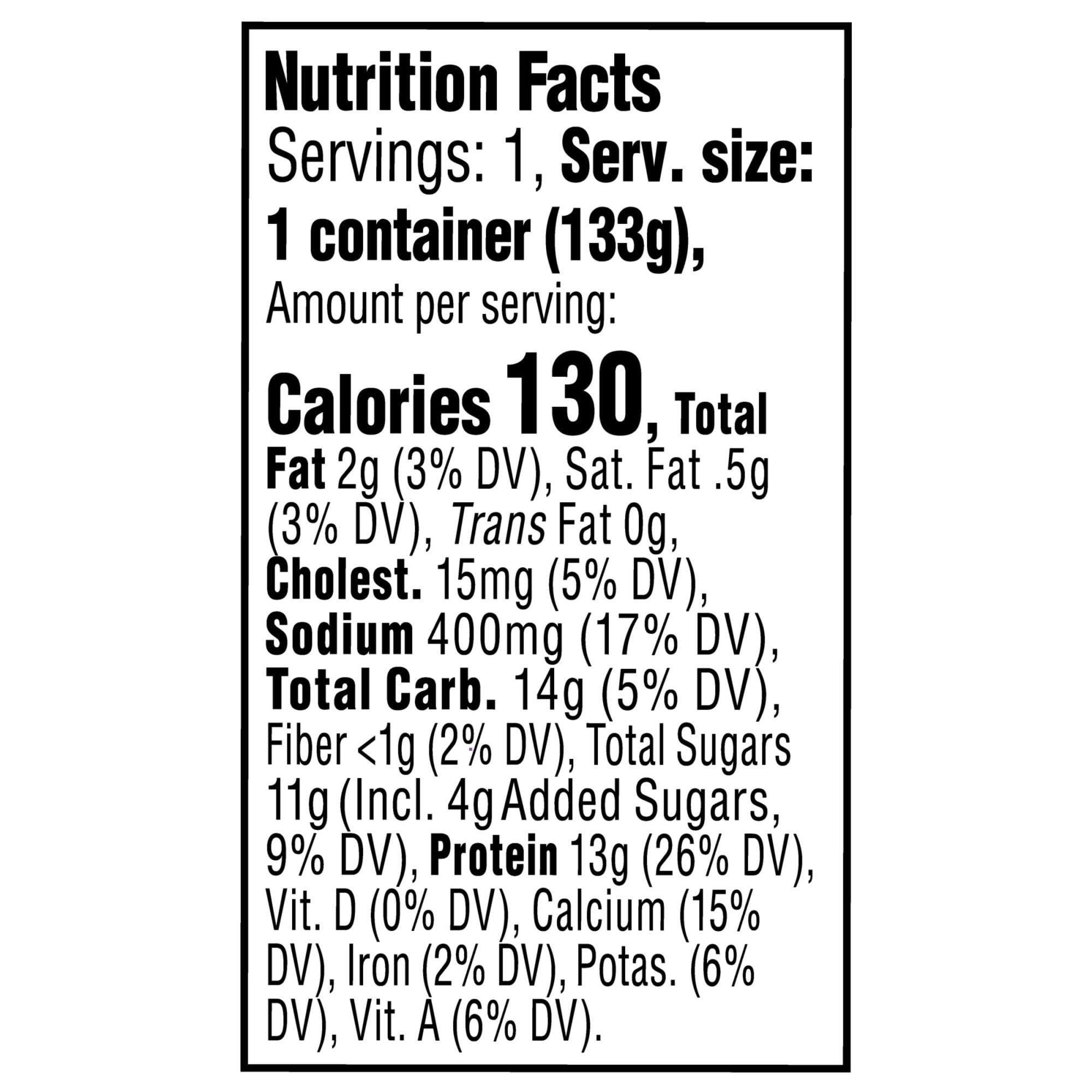 Breakstone's Cottage Doubles Lowfat Cottage Cheese with 2% Milkfat and Strawberry Topping, 4.7 oz Cup