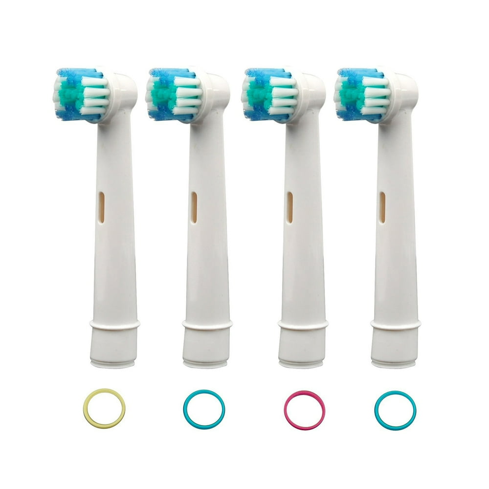 Oral b compatible replacement toothbrush heads 4 pack
