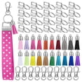 thumbnail image 4 of simhoa 20 Pcs/ensemble Porte-Clés Charme avec Pompon DIY Porte-Clés Artisanat, 4 of 8