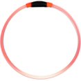 thumbnail image 2 of LED Safety Necklace, Reusable Visibility Necklace for Pets，Orange，Replaceable Batteries, 2 of 4