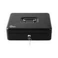 thumbnail image 1 of Cajon de Dinero Qian Metalico con Asa para Transportar y Cerradura con Llave 4 Billetes 5 Monedas, 1 of 6