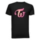 thumbnail image 1 of Playera Twice Kpop 01 grupo twice impresión Frente - Cuello Redondo - Hombre o Mujer con impresión "DTG" Full Color (XL, Negro/Hombre), 1 of 6