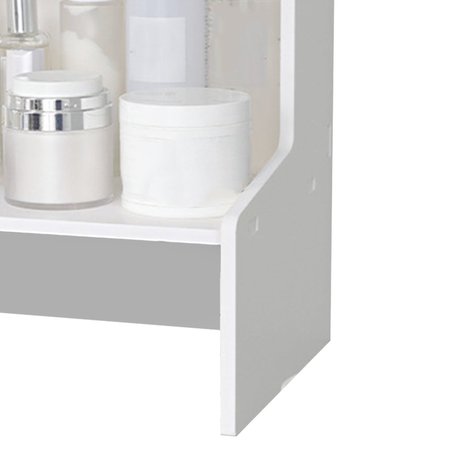 Desktop Shelf Organizer Office Storage, Expandable Bookshelf Display Rack, Versatility Office Supplies Desk Organizer, for makeup storage, desktop storage L 46.5*21*30cm
