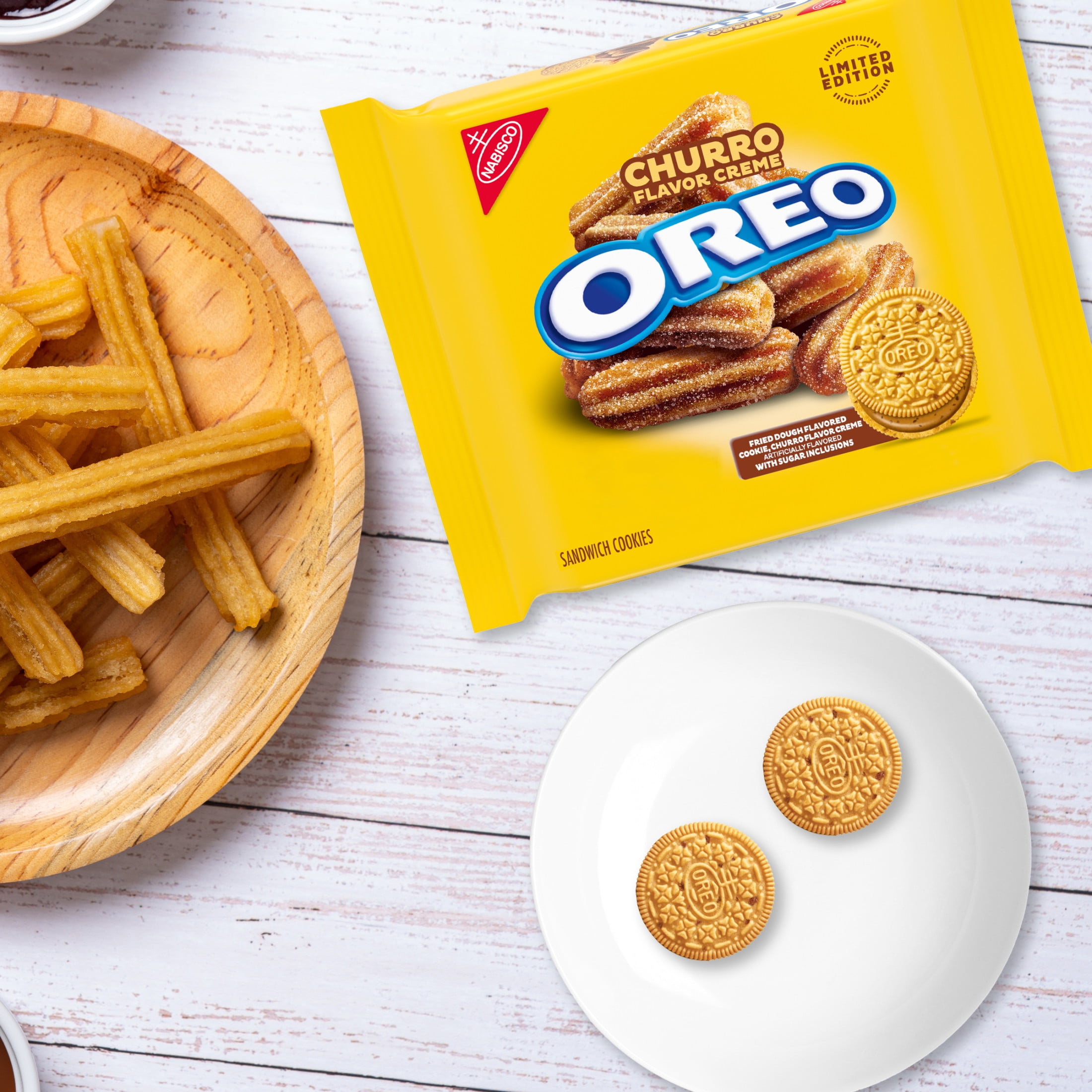 OREO Churro Creme Sandwich Cookies, Limited Edition, 10.68 oz