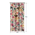 thumbnail image 5 of Dogs with Pioneer Flower Shower Curtain 36"x72" ,Bathroom Decorative Shower Curtains Set with 12 Hooks,Modern Waterproof Washable Shower Curtain, 5 of 6