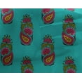 thumbnail image 4 of oneOone Georgette Viscose Fabric Leaves|Floral & Paisley Block Printed Craft Fabric BTY 42 Inch Wide, 4 of 4