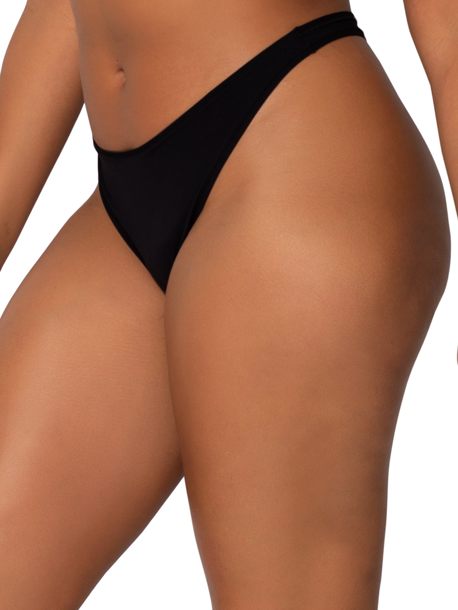 Smart & Sexy Women's Naked Dip Front Thong, 2-Pack, Style-SA1413S