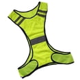 thumbnail image 1 of Wosthever Chaleco reflectante Construcción de tráfico de alta visibilidad Advertencia Chaqueta fluorescente de seguridad para caminar de noche Ciclismo, 1 of 6