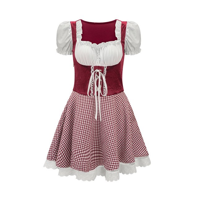 Pisexur Robe à Manches Courtes à Encolure Carrée Mode Robe à Manches Courtes pour Femmes Imprimée Confortable d'Été à Épaules Dénudées Robe pour Dames Robe pour Femmes
