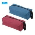 thumbnail image 3 of REGALWOVEN Zipper Tool Pouch, Pack Multipurpose Tool Bag Waterproof Tote Blue Red 12", 3 of 6