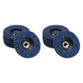 thumbnail image 1 of Uxcell 10 Pcs Roues Dénudées 6"x7/8 Pouces pour Moulin d'Angle Bleu, 1 of 6