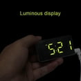 thumbnail image 3 of Digital LED Large Display Alarm Clock USB Charging Design UK Face Mirror Hot M1 V7C9, 3 of 8