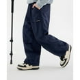 thumbnail image 4 of CPNG Teenagers Kids Boy's Autumn and Winter Hiking Pants Youth Fleece Lined Thickened Warm Windproof and Waterproof Trousers(Navy,13-14 Years), 4 of 7