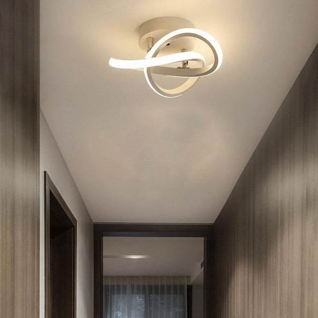 LED Ceiling Light Lighting Fixture Flush Mount Simple for Entrance Aisle warm
