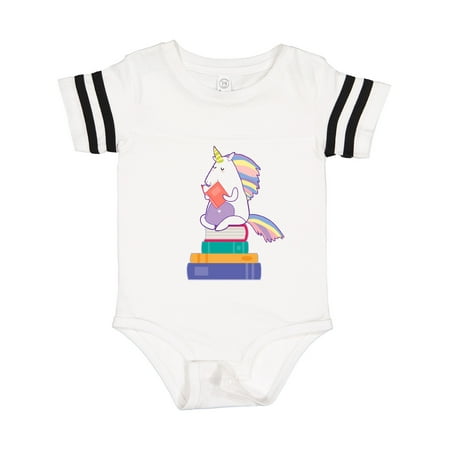 

Inktastic Book Lovers Gifts Unicorn Librarian Gift Baby Girl Bodysuit