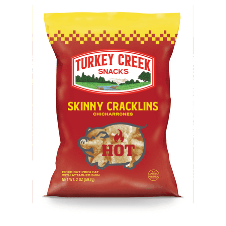 Turkey Creek 2OZ Skinny Hot Cracklins Bag
