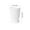 White, variant on FEOLGEHLY Self Watering Pots for Indoor Plants, Plastic Planters for Outdoor Plants with Saucer Drain Hole Water Reservoir and Fill Lines, for Home Patio Yard or Deck Decor, Gray