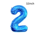 thumbnail image 5 of Set de globos para fiesta HAUCIAJEIN 32" azul para 2.º cumpleaños, 5 of 5