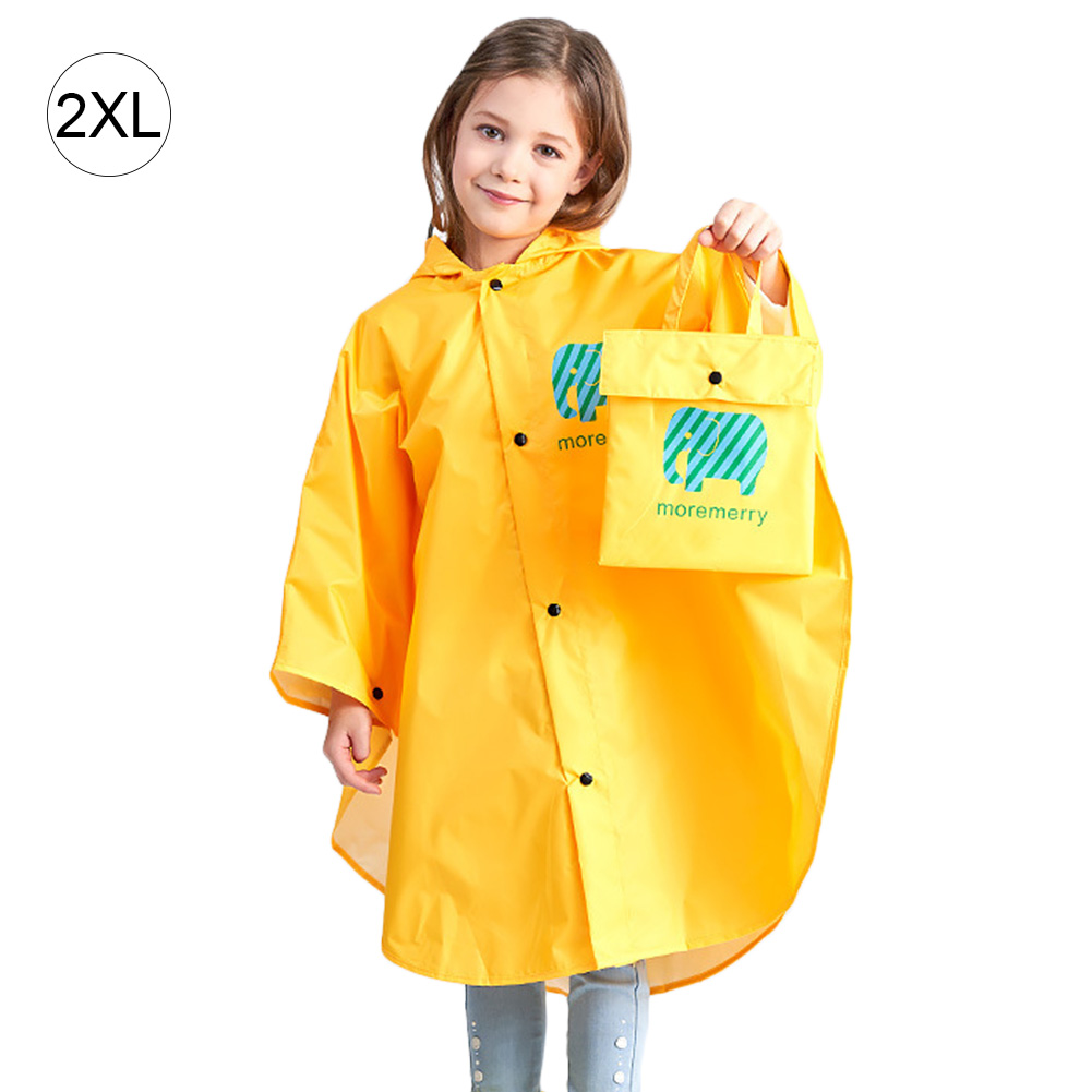 JuLam Kids Raincoat Portable Reusable Rain Poncho For 512 Years Boys