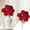 Red, variant on 1Pcs Artificial Flowers Carnation Flower,Silk Carnations Flower Bouquets, for Wedding, Home Office Garden Decoration, Table Centerpieces, Floral Arrangements (Red)
