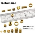 thumbnail image 4 of 100g (About 220-300pcs) Column Spacer Beads Bracelet Charms Necklace Pendants Jewelry Findings Accessories for Bracelet Necklace Jewelry Making,Antique Gold, 4 of 7