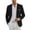 Black, variant on Dwelliawo Mens Sport Coats and Blazers Casual Blazer Jackets with Pockets Two Button for Wedding Prom Business Formal Hot Pink M
