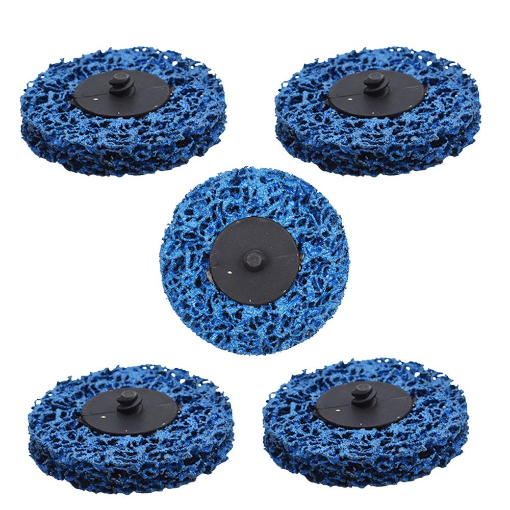 5 Pack 3/" Quick Change Roloc Easy Strip /& Clean Discs for Paint Rust