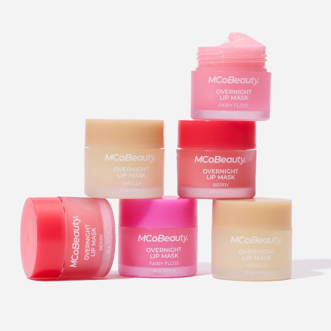 Mco Beauty Overnight Lip Mask - Berry