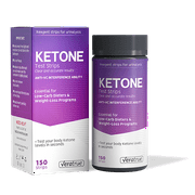 Ketone Test Strips 150ct - Test your Ketosis Levels in 15 Seconds Using Urinalysis. Accurate Results to feel Great on a Ketogenic, Paleo or Low Carb Diet