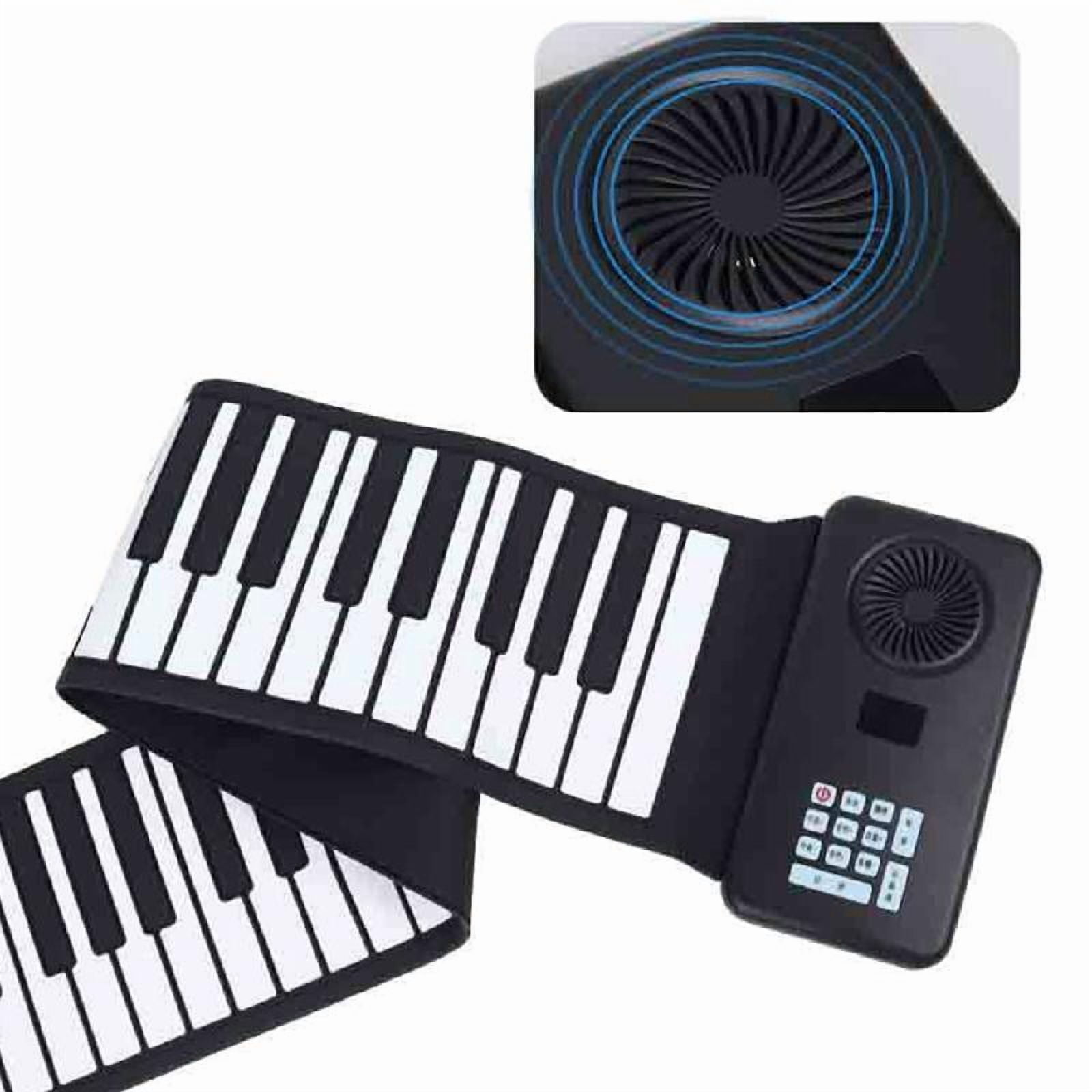 88 Key Rolls up Keyboard Foldable Electronic Piano for Beginner Kid Easy to Play