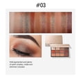 thumbnail image 3 of Paleta de sombras de ojos HUOGUO Matte Glitter Nude Makeup 1,5 g x 1, 3 of 5