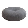 thumbnail image 1 of Cojín de meditación redondo, almohada de suelo, lavable, cómodo y multifuncional. gris, 1 of 8