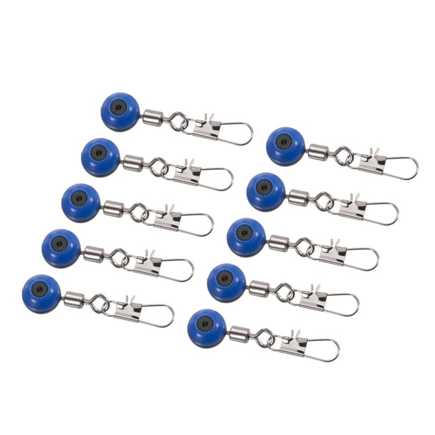 Deslizadores de Plomo para Línea de Pesca Uxcell 26lbs Capacidad de Carga 20 Paquete Conectores Giratorios Azules