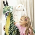 Melissa & Doug Lifelike Plush Giant Winged Dragon Stuffed Animal (36 x