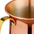 thumbnail image 3 of Pure Copper Beer/Milk Mug,Handcrafted Cup,,Drinkware Tableware X2 I500085051, 3 of 6