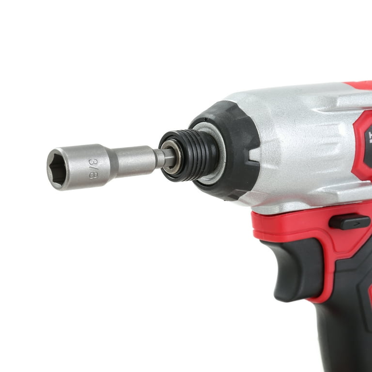 Hyper Tough 3 Pack Hex Shank Magnetic Nut Screwdriver Bits 1/4, 3