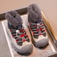 thumbnail image 7 of Waterproof Kids Snow Boots Insulated Warm Lined Winter Boots for Toddlers Blue 4 Y-4.5 Y, 7 of 7