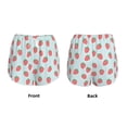 thumbnail image 5 of Haiem Hand Drawn Strawberry Women's 2 in 1 Running Shorts - Lightweight Athletic Workout Gym Yoga Breathable Sports Shorts Liner with Phone Pockets-Small, 5 of 9