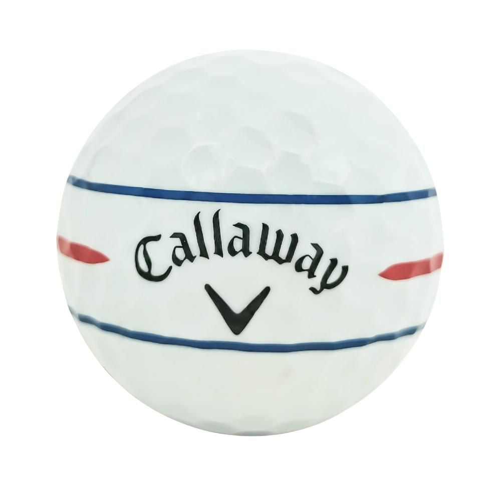 Mulligan - 36 balles de golf récupérées Callaway Chrome Soft 2024 360 Triple Track 5A Mint