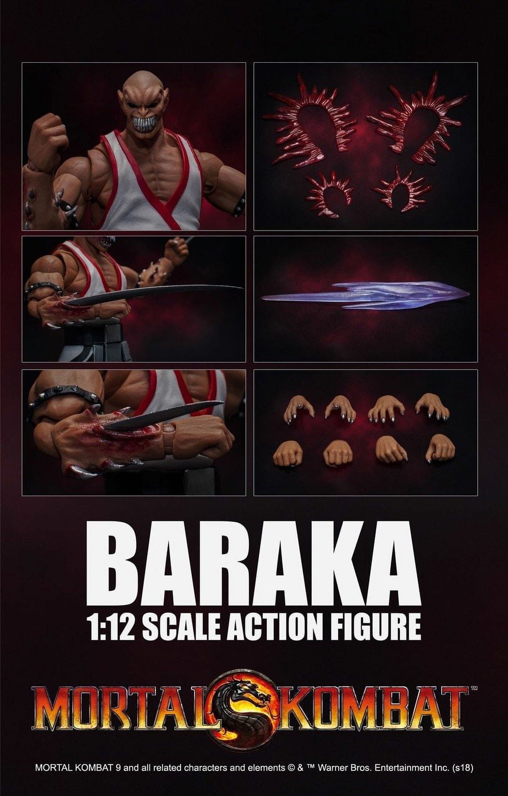 Storm Collectibles 1:12 Mortal Kombat - Baraka – Xavier Cal