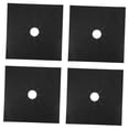 thumbnail image 4 of WHAMVOX  4 Pcs Gas Stove Gap Cover Heat Resistant Burner Covers Silver, 4 of 8