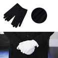 thumbnail image 4 of Tuxedo Guard Jewelry Inspection Uniform Gloves Unisex Spandex Formal Mittens, 4 of 5