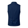 thumbnail image 5 of Byoo Boy's Solid Mandarin Collar Multi Pocket Vest Sleeveless Bavarian Top Oktoberfest Blouse, 5 of 5