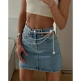 thumbnail image 5 of XIATIAN Chain Belts for Women Fashion Plus Size Waist Chain Belt Gold Silver Waist Belt Belly Chain Waist Belt Body Chain for Dress, 5 of 9