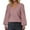 Pink, variant on XuJwPNcy Women's Puff Long Sleeve Shirts Casual Baggy V Neck Blouses Tops Lightweight Fall Textured Tops