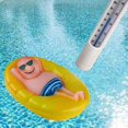 thumbnail image 2 of Termómetro flotante para piscina exterior e interior Diseño de dibujos animados, 2 of 5