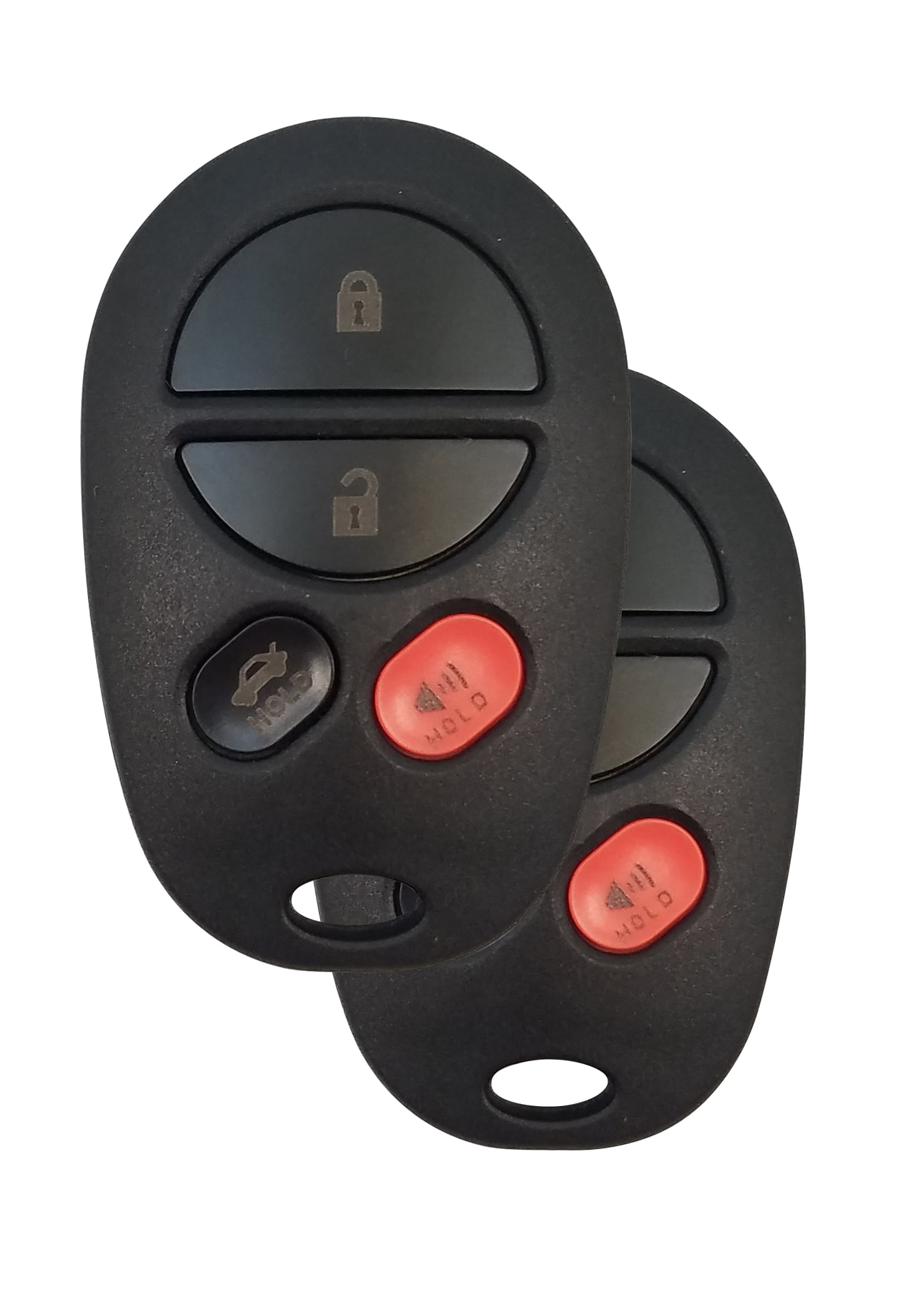 Replacement for original Toyota remote with FCC ID GQ43VT20T 4-Button Keyless Entry Remote