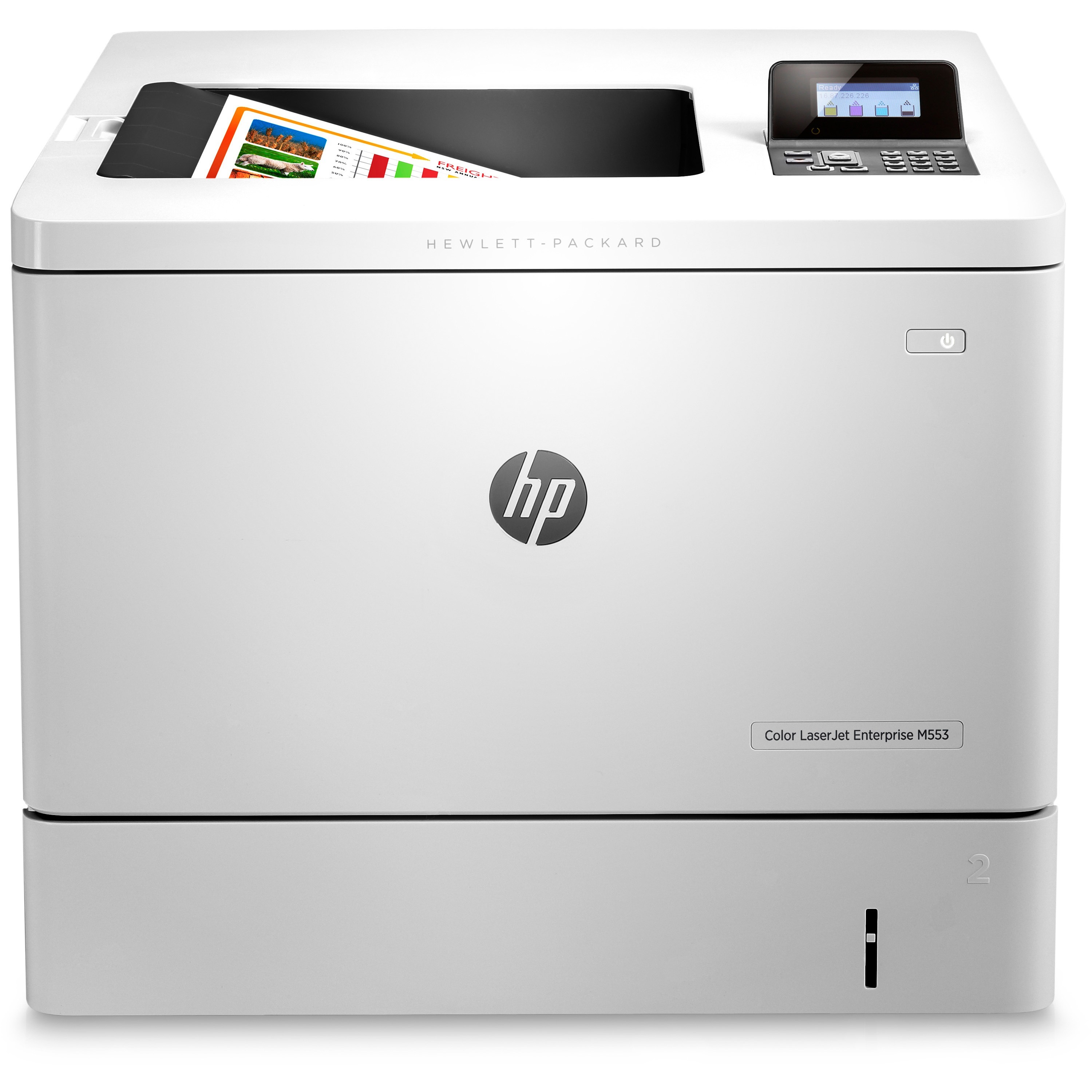 HP LaserJet M553 M553dn Desktop Laser Printer Color