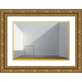 thumbnail image 1 of Schuster, Inge 18x13 Gold Ornate Wood Framed with Double Matting Museum Art Print Titled - Detail Lego House, 1 of 4